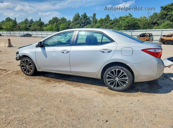 2T1BURHE1GC564032 2016 TOYOTA COROLLA Silver უკანა მარცხენა