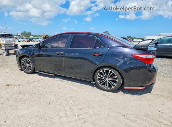 2T1BURHE1GC566993 2016 TOYOTA COROLLA Black უკანა მარცხენა