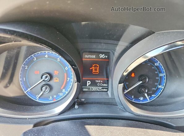 2T1BURHE1GC566993 2016 TOYOTA COROLLA Black ხელსაწყოთა პანელის ხედი