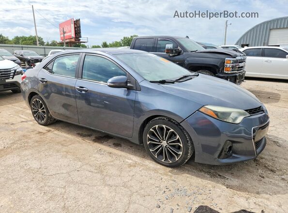 2T1BURHE1GC586600 2016 TOYOTA COROLLA Gray Delantero derecho