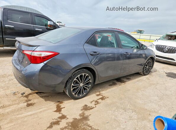 2T1BURHE1GC586600 2016 TOYOTA COROLLA Gray Trasero derecho