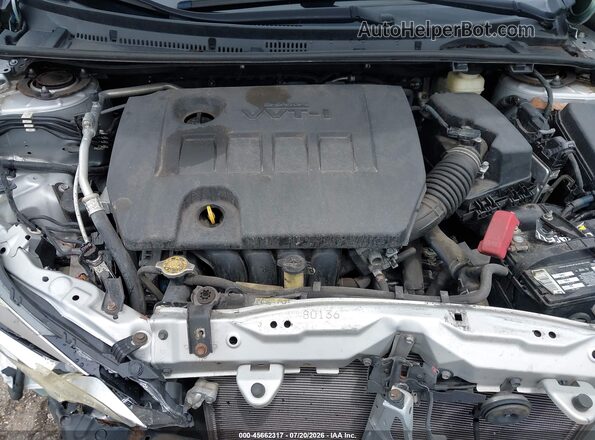 2T1BURHE1GC599489 2016 TOYOTA COROLLA Silver Widok z tyłu