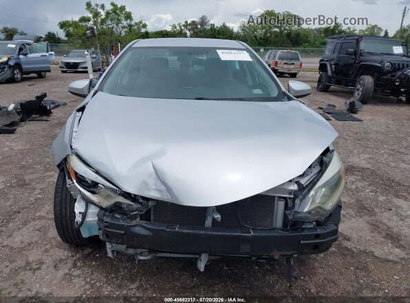 2T1BURHE1GC599489 2016 TOYOTA COROLLA Silver Widok zestawu wskaźników