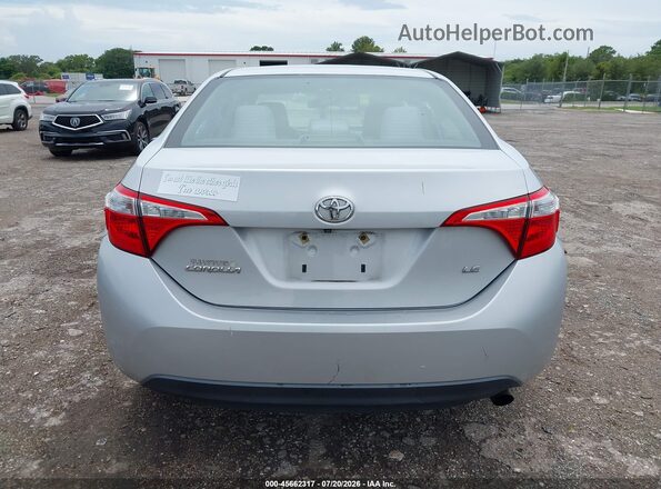 2T1BURHE1GC599489 2016 TOYOTA COROLLA Silver 
