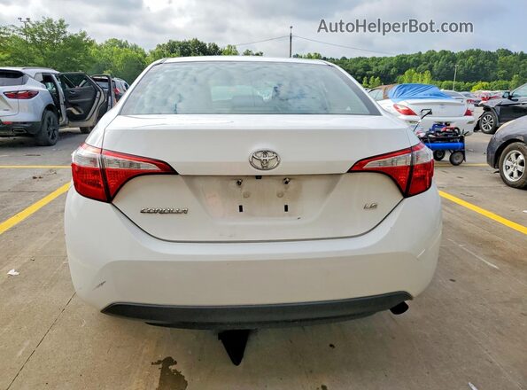 2T1BURHE1GC606165 2016 TOYOTA COROLLA White Rear view