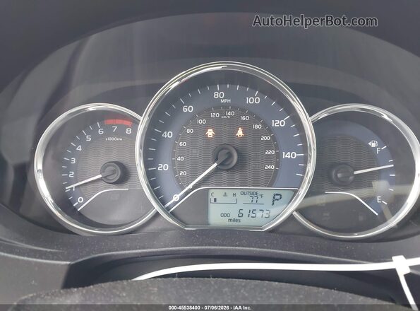2T1BURHE1GC607705 2016 TOYOTA COROLLA Silver Հետևի նստատեղերի տեսք