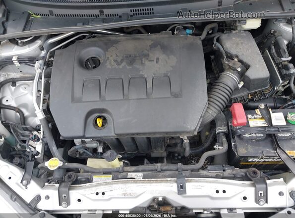 2T1BURHE1GC607705 2016 TOYOTA COROLLA Silver Հետևի տեսք