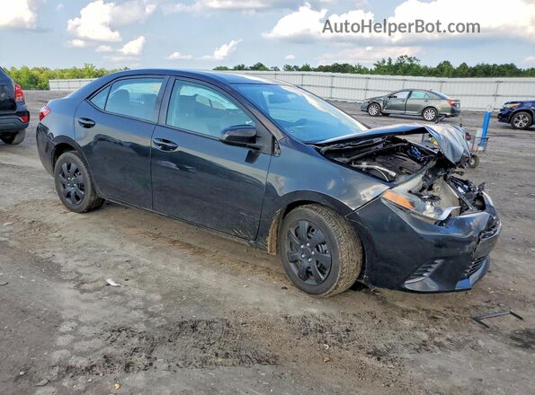2T1BURHE1GC608529 2016 TOYOTA COROLLA Black წინა მარჯვენა