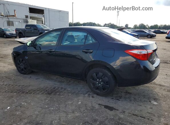 2T1BURHE1GC608529 2016 TOYOTA COROLLA Black უკანა მარცხენა