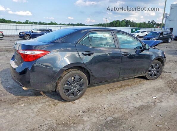 2T1BURHE1GC608529 2016 TOYOTA COROLLA Black უკანა მარჯვენა