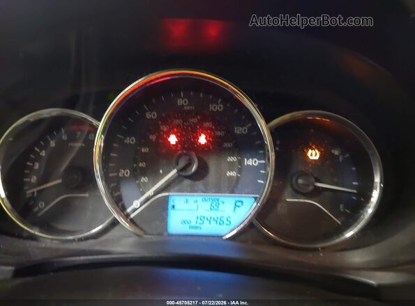 2T1BURHE1GC621152 2016 TOYOTA COROLLA Red Widok tylnych siedzeń