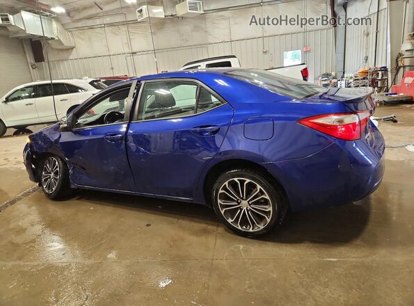 2T1BURHE1GC656001 2016 TOYOTA COROLLA Blue უკანა მარცხენა