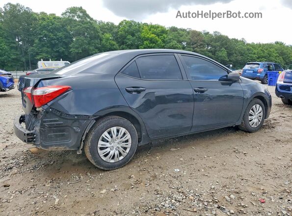 2T1BURHE1GC656404 2016 TOYOTA COROLLA Черный Задняя правая четверть