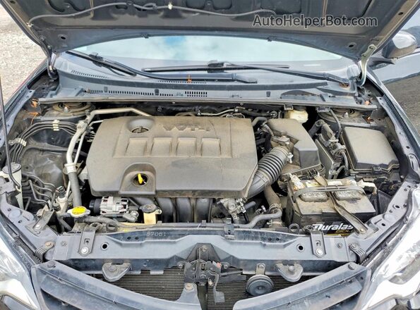 2T1BURHE1GC656404 2016 TOYOTA COROLLA Черный Вид задней части салона