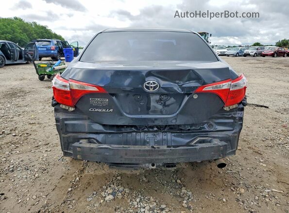 2T1BURHE1GC656404 2016 TOYOTA COROLLA Черный Вид сзади