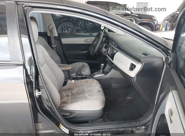 2T1BURHE1GC679312 2016 TOYOTA COROLLA Черный Вид салона спереди