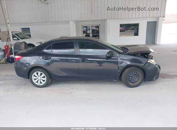 2T1BURHE1GC679312 2016 TOYOTA COROLLA Черный Вид задней части салона