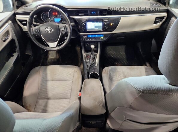 2T1BURHE1GC694988 2016 TOYOTA COROLLA White Dashboard view