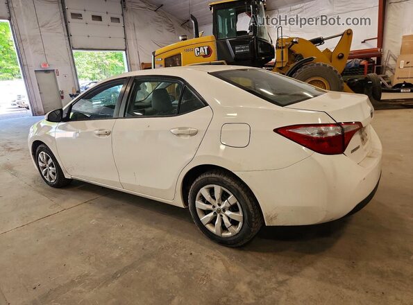 2T1BURHE1GC694988 2016 TOYOTA COROLLA White Rear left