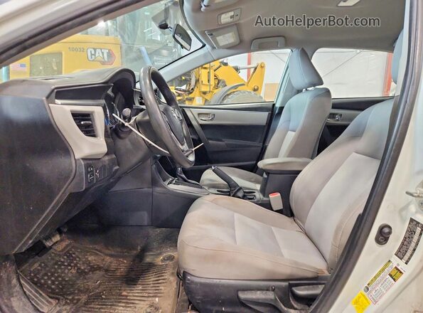2T1BURHE1GC694988 2016 TOYOTA COROLLA White Front interior view