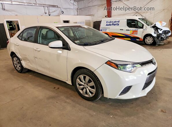 2T1BURHE1GC694988 2016 TOYOTA COROLLA White Front right