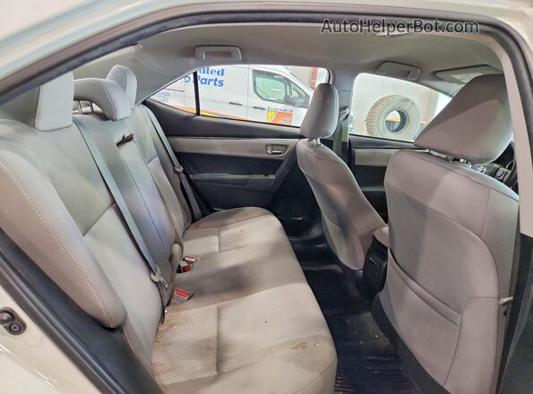 2T1BURHE1GC694988 2016 TOYOTA COROLLA White Rear seats view