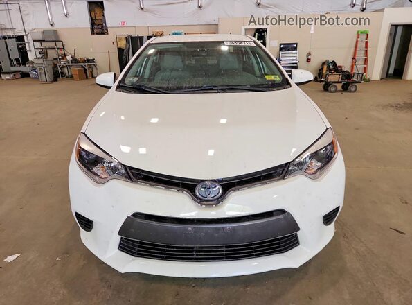 2T1BURHE1GC694988 2016 TOYOTA COROLLA White Front view