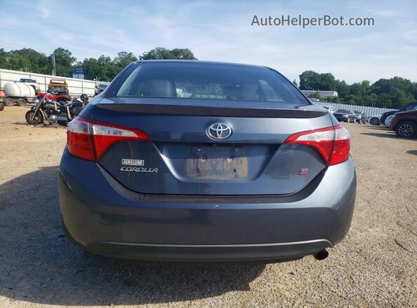2T1BURHE1GC706959 2016 TOYOTA COROLLA Gray უკანა ხედი