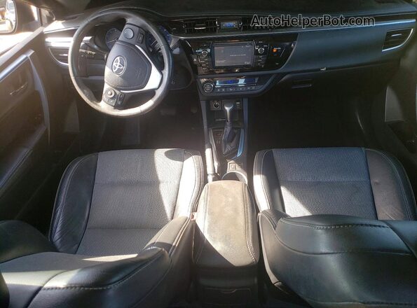 2T1BURHE1GC706959 2016 TOYOTA COROLLA Gray წინა პანელის ხედი