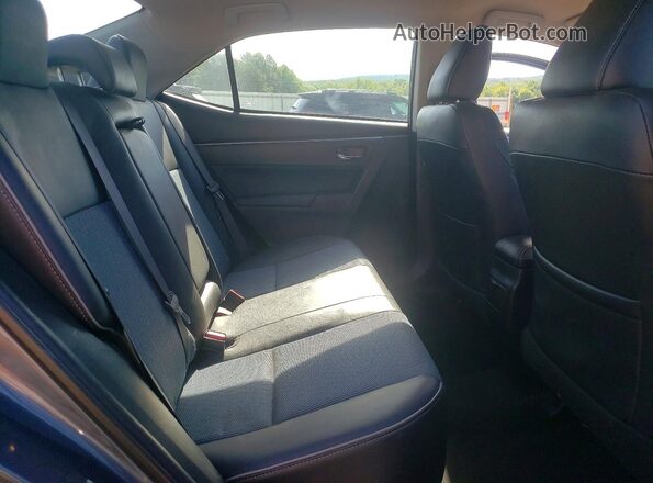 2T1BURHE1GC706959 2016 TOYOTA COROLLA Gray უკანა სავარძლების ხედი