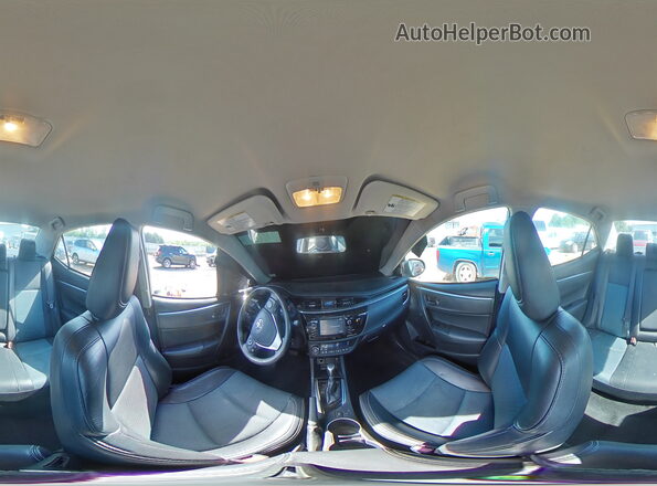 2T1BURHE1GC706959 2016 TOYOTA COROLLA Gray VIN კოდის სტიკერის ხედი