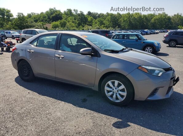 2T1BURHE1GC716326 2016 TOYOTA COROLLA Silver წინა მარჯვენა