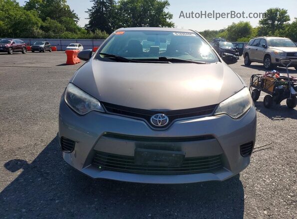 2T1BURHE1GC716326 2016 TOYOTA COROLLA Silver წინა ხედი