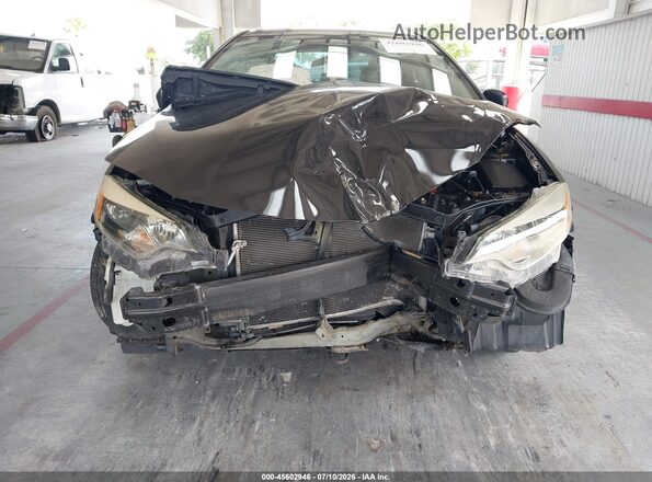 2T1BURHE1GC728394 2016 TOYOTA COROLLA Черный Вид щитка приборов