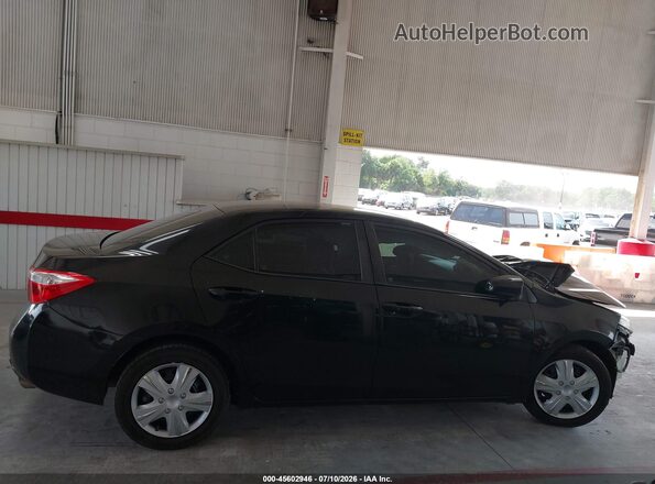 2T1BURHE1GC728394 2016 TOYOTA COROLLA Черный Вид задней части салона