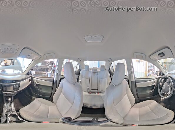 2T1BURHE1GC730842 2016 TOYOTA COROLLA Серый Панорамный вид салона 360°