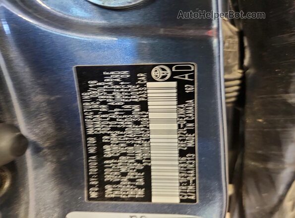 2T1BURHE1GC730842 2016 TOYOTA COROLLA Серый Вид наклейки с VIN-кодом