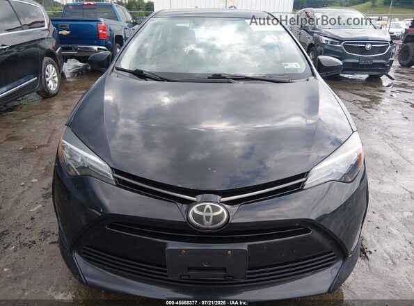 2T1BURHE1HC767794 2017 TOYOTA COROLLA Gray Вид щитка приладів