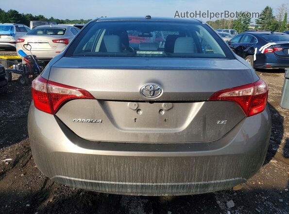 2T1BURHE1HC798821 2017 TOYOTA COROLLA Gray Vista trasera