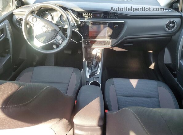2T1BURHE1HC798821 2017 TOYOTA COROLLA Gray Vista del salpicadero
