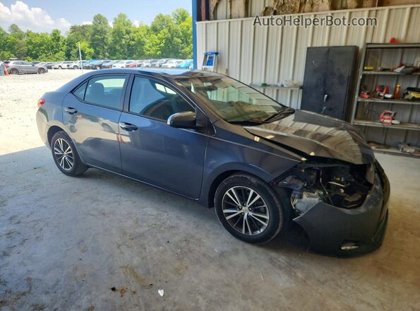2T1BURHE1HC813057 2017 TOYOTA COROLLA Gray Delantero derecho