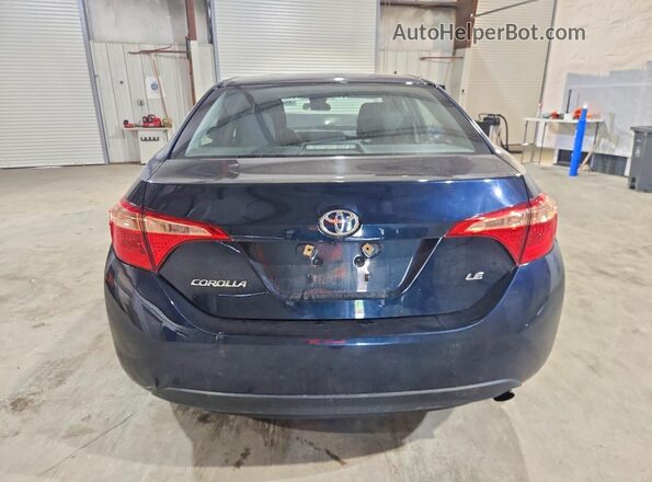 2T1BURHE1HC842946 2017 TOYOTA COROLLA Blue Вид ззаду