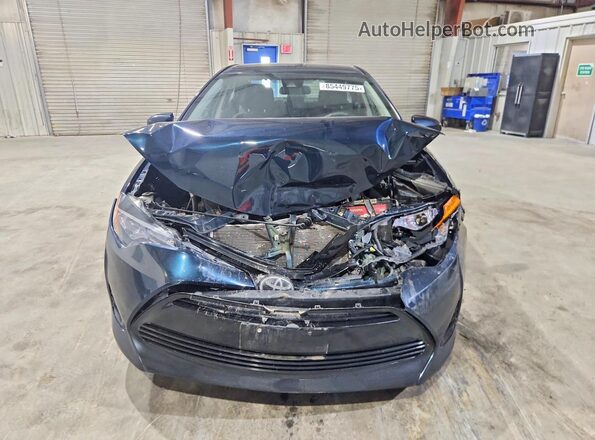 2T1BURHE1HC842946 2017 TOYOTA COROLLA Blue Вид спереду