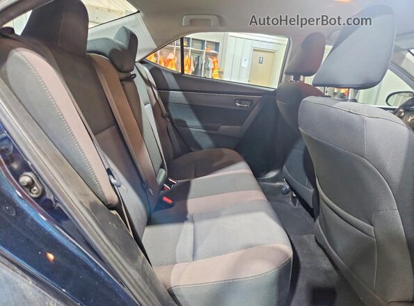 2T1BURHE1HC842946 2017 TOYOTA COROLLA Blue Вид задніх сидінь