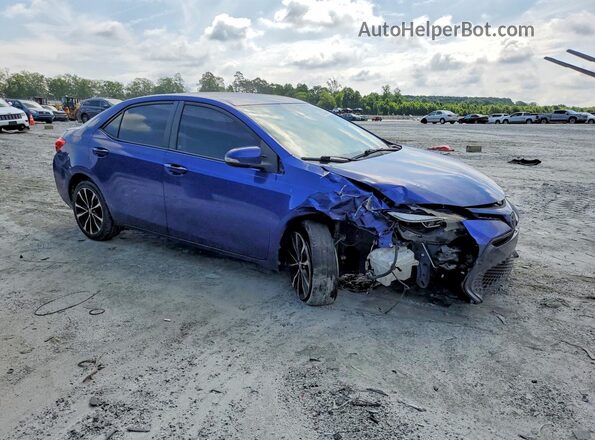 2T1BURHE1HC846463 2017 TOYOTA COROLLA Blue წინა მარჯვენა
