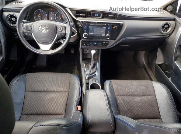 2T1BURHE1HC846463 2017 TOYOTA COROLLA Blue წინა პანელის ხედი