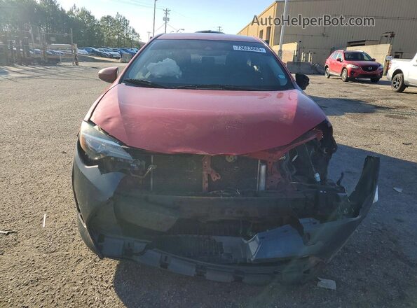 2T1BURHE1HC864784 2017 TOYOTA COROLLA Red Vista frontal