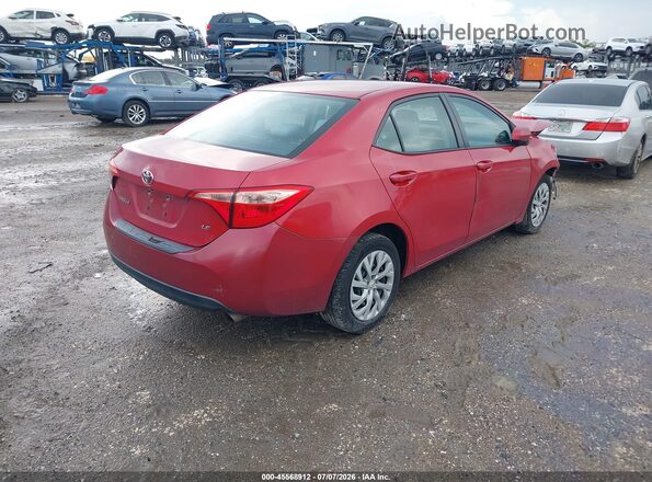 2T1BURHE1HC894268 2017 TOYOTA COROLLA Red Հետևի աջ