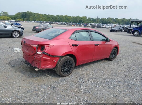 2T1BURHE1HC918696 2017 TOYOTA COROLLA Red Tył prawy
