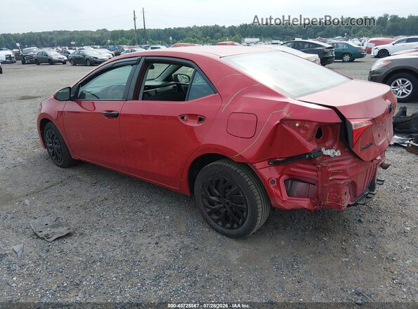 2T1BURHE1HC918696 2017 TOYOTA COROLLA Red Tył lewy